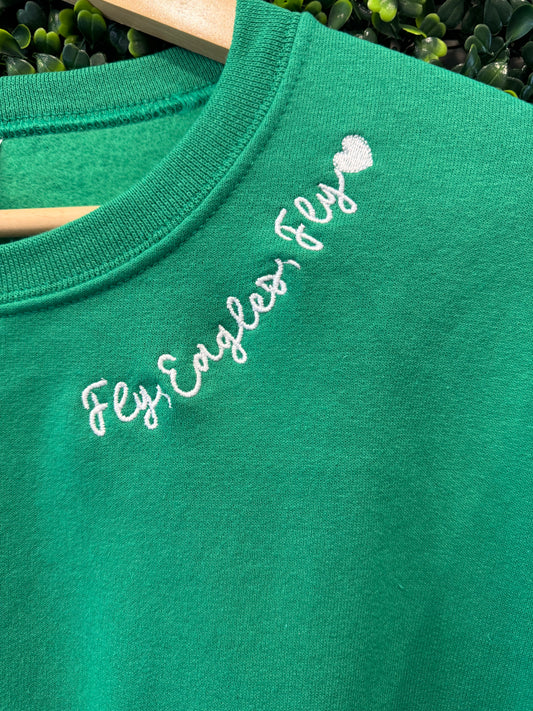 Fly, Eagles, Fly Crew Sweatshirt