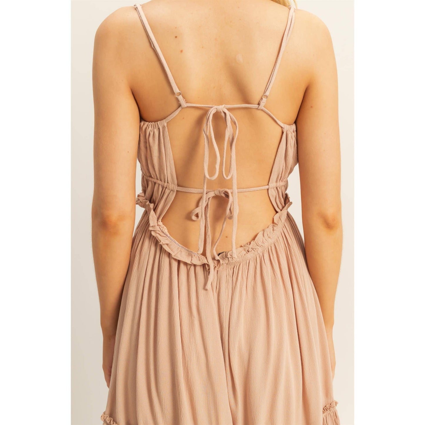 The Alli Dress -Spaghetti Strap Swing Mini Dress