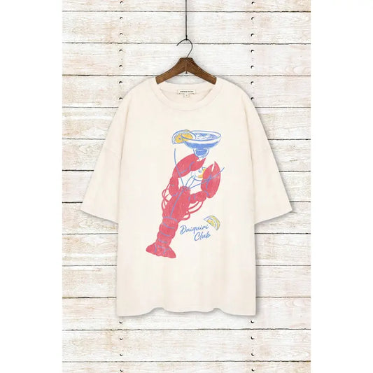 Lobster Daiquiri Club - Boxy T-Shirt