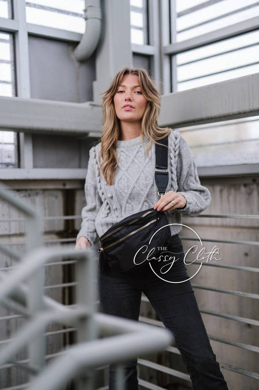 Farah Fanny Bum Bag - Black