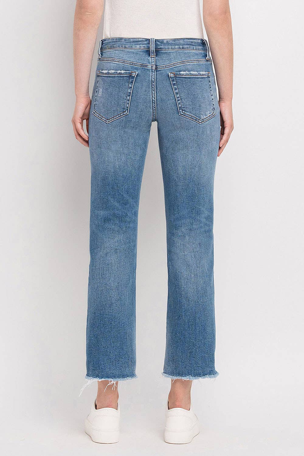 STATELY MID RISE STRAIGHT JEAN