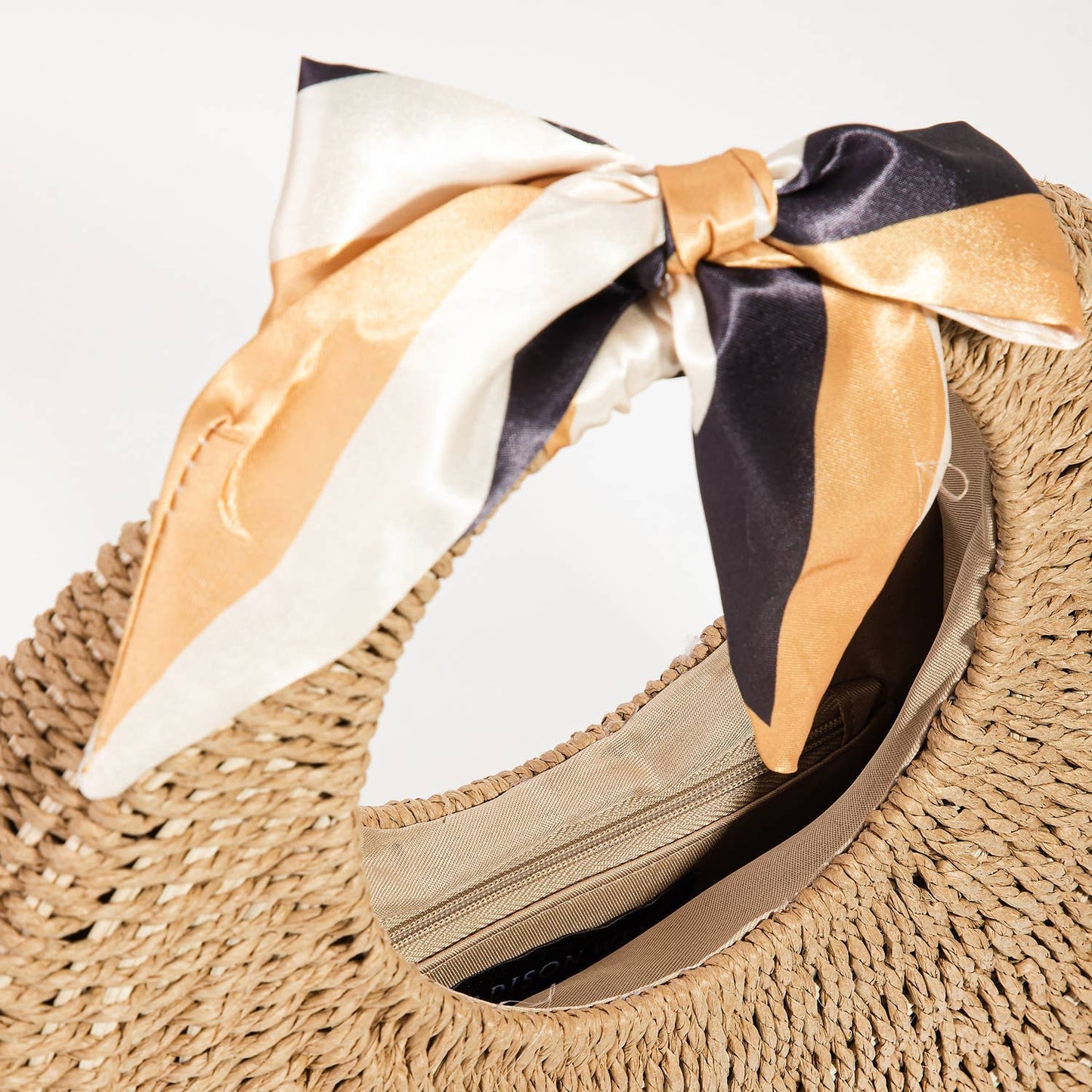 Juliette Straw Satchel