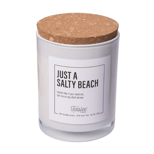 Just A Salty Beach Soy Candle