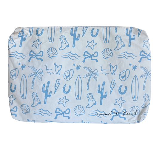 Local Beach - Coastal Cowgirl Water Resistant Pouch