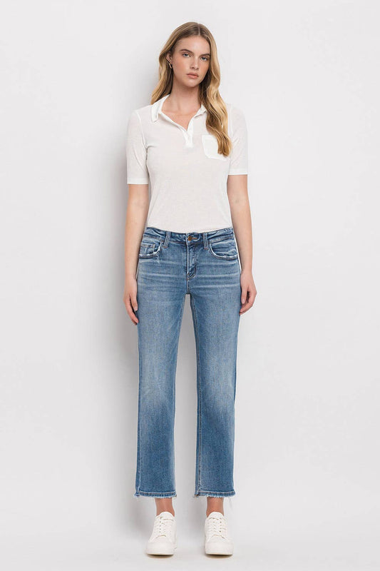 STATELY MID RISE STRAIGHT JEAN