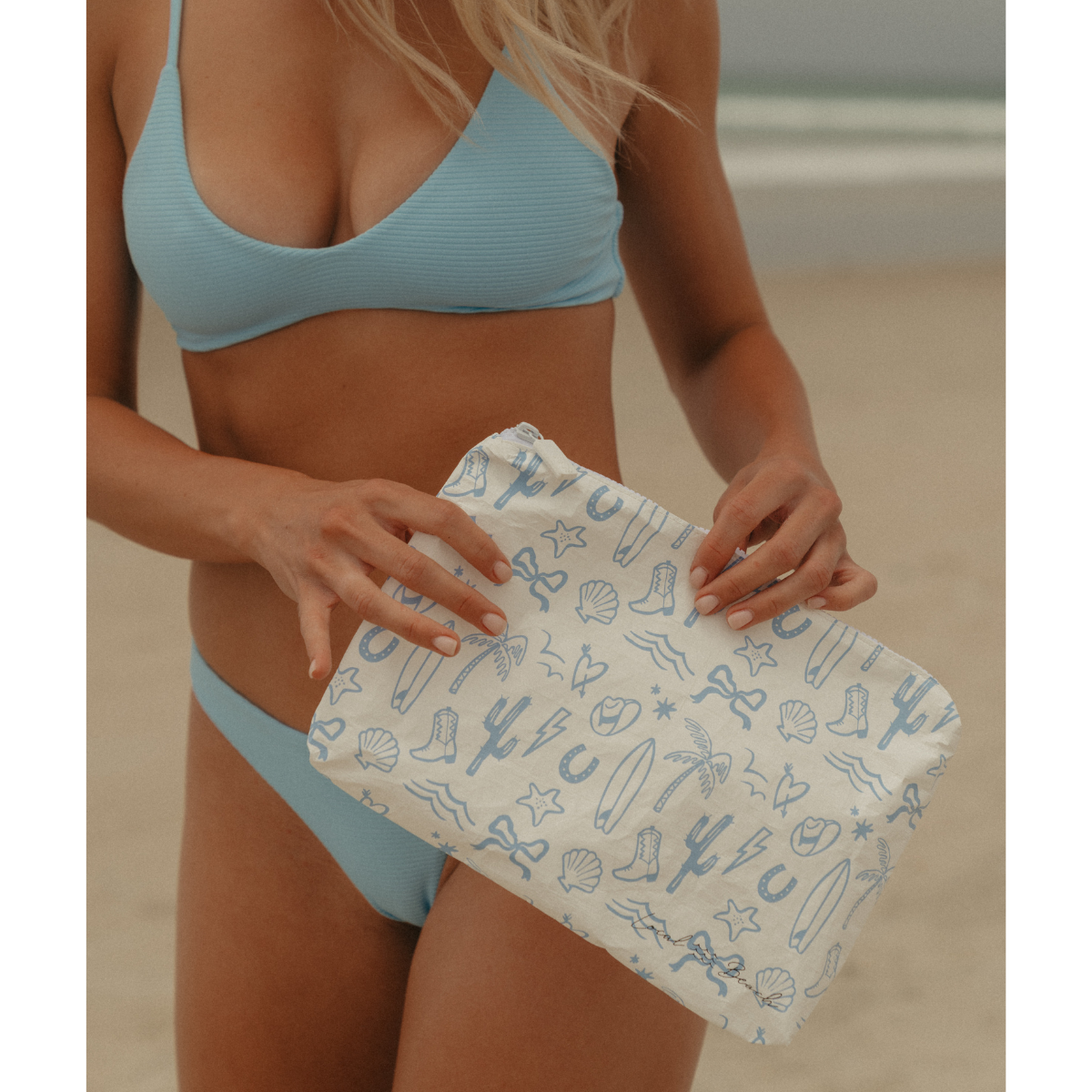 Local Beach - Coastal Cowgirl Water Resistant Pouch