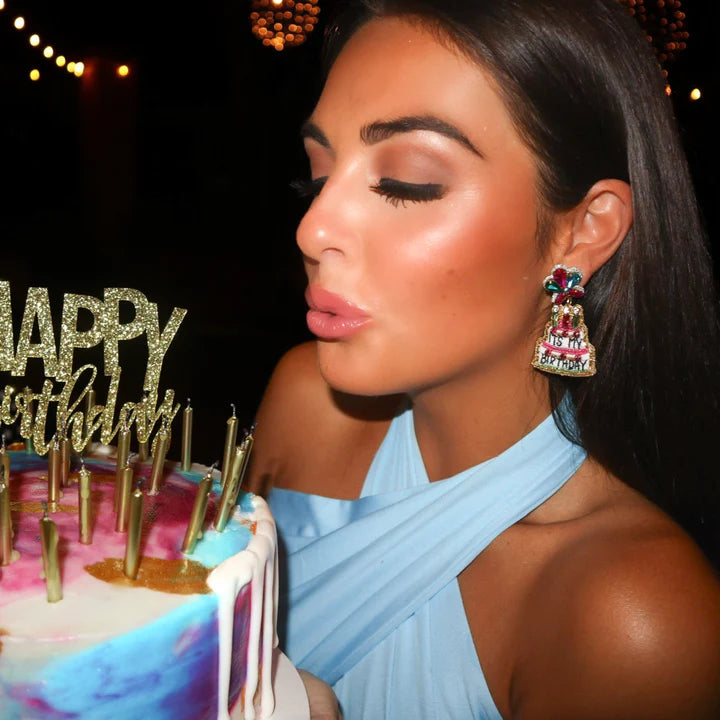 Birthday Girl Dangle Earring