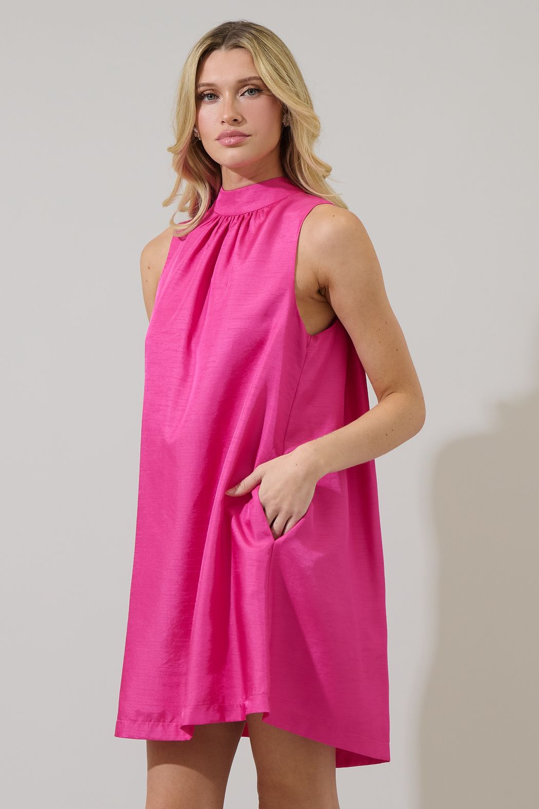 Keyla Trapeze Mini Dress